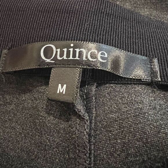 Quince Steel Gray Side Zip Ankle Pants Size M - Picture 6 of 8